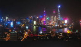 上海夜景视频,魔都夜色之美